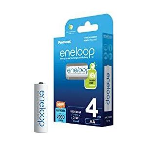 Panasonic eneloop oplaadbare AA batterij - 2000 mAh - NiMH - 4 stuks