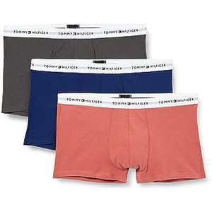 Tommy Hilfiger Trunk 3P Boxershorts voor heren, 3 stuks