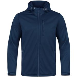 JAKO Hoogwaardige softshelljas voor heren, Marinier, 5XL