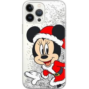 ERT GROUP Mobiele telefoon beschermhoes voor Apple iPhone 13 Pro Max Origineel en officieel gelicentieerd product, motief Minnie 062, met glittereffect