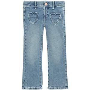 s.Oliver Junior Pantalon en jean pour fille, jambes évasées Betsy, 54z6, 134 mince