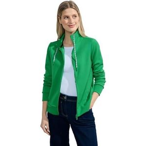 Cecil B253762 Trainingsjack voor dames, Celery Green