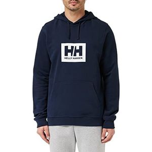 Helly Hansen hh box heren hoodie, 598 marineblauw