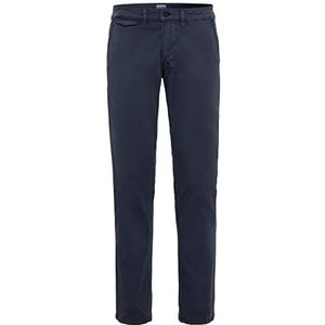 camel active Madison Slim Fit Chinobroek voor heren, donkerblauw, 40W/32L, Donkerblauw