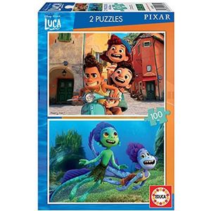 Luca Disney Puzzel (2x100 stukjes) - Educa