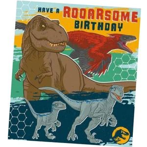 Officiële Jurassic World The Movie verjaardagskaart algemene verjaardagskaart voor speciale gelegenheden recyclebare verjaardagskaart verjaardagskaart officieel gelicentieerd