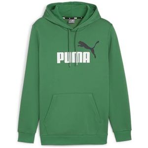 PUMA Ess+ Hoodie met groot logo 2 kraag, sweatshirt voor heren