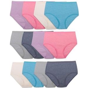 Fruit of the Loom Underwear Beyond Soft Panties (Regular & Plus Size) Bikinibroek voor dames, Verschillende kleuren.