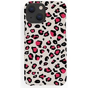 Wondee Milieuvriendelijke beschermhoes, zelfreinigend, compatibel met iPhone 13, antibacterieel, duurzaam, biologisch afbreekbaar, biologische case, antimicrobieel beschermhoes voor iPhone 13 Mini Cheetah