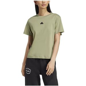 adidas Femme SIGNATURE GRAPHIC PRINT T-SHIRT, tent green, XS