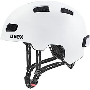 uvex city 4, Fietshelm Unisex-Volwassene, white mat, 55-58 cm