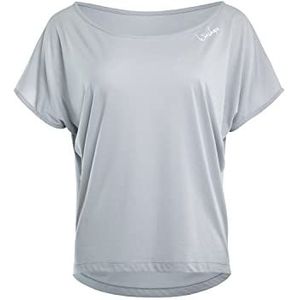 Winshape MCT002 dames T-shirt met korte mouwen, modal ultralicht, grijs, M, Kleur: grijs