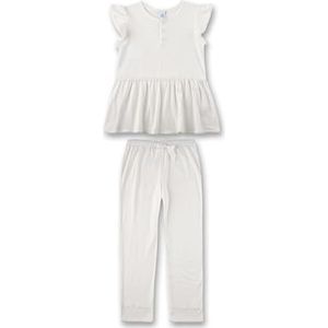 Sanetta Pyjama court pour fille, White Pebble, 152
