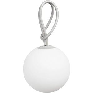 Fatboy® Bolleke, grijs, hanglamp voor binnen en buiten, zonder kabel, oplaadbaar met USB