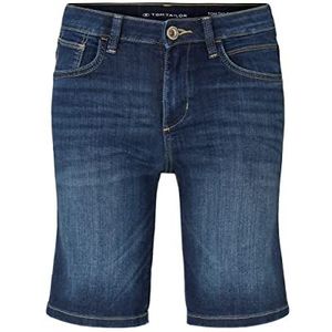 TOM TAILOR Dames Bermuda Jeans Shorts, 10119 - Used Mid Stone Blue Denim
