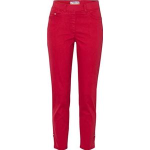 Raphaela by Brax Lavina Damesjeans Fringe Light Coloured Denim, Hot Red