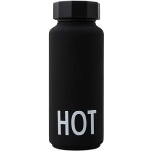 Design Letters Thermosfles | Dubbelwandige Roestvrij Staal Vacuüm Geïsoleerde Fles | Drinkfles voor werk, school, reizen | 12 uur koud warm, 24 uur Lekvrije Thermofles | 500 ml