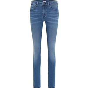 MUSTANG Shelby Dames Skinny Jeans Medium Blue 502, 32W/32L, middenblauw 502