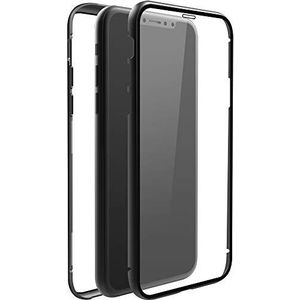 Black Rock 360 graden glazen beschermhoes (voor Apple iPhone Xs Max, perfecte bescherming, slank design, kunststof, 360 graden cover) zwart