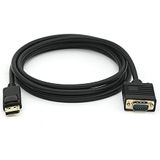 Equip DisplayPort 119338 DisplayPort-stekker naar VGA (HD15) stekker, 2 m, zwart