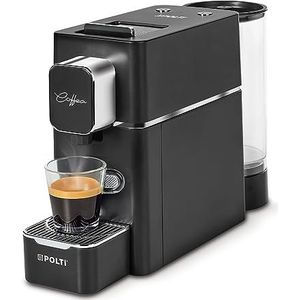Polti Coffea S15B Espresso-koffiezetapparaat, compatibel met E.S.E. 44 mm, reservoir 0,85 l, zwart