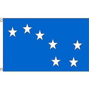 AZ FLAG Vlag Ierland, Starry Plough, blauw, 90 x 60 cm - vlag Ierland, 60 x 90 cm - vlag