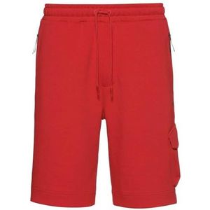 BOSS Hariq Rousers Jersey Shorts voor heren, Medium Rood