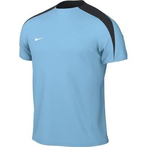 Nike Men's Shirt M Nk Df Strk Top Ss, Aquarius Blue/Aquarius Blue/Black/White, FN2399-407, M