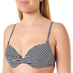Short Stories Top Padded W/W Jurk, Dark Blue, 36B Dames
