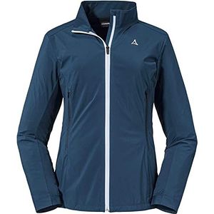 Schöffel JKT Avdalen L Venturi Softshelljas voor dames, met 4-weg stretch, waterdicht, licht, zwart.