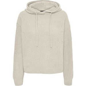 VERO MODA Pull en tricot VMNEAT pour femme, Bouleau, L