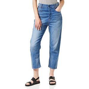 G-STAR RAW C-STAQ 3D Boyfriend Crop Jeans voor dames, Blauw (Sun Faded Crystal Lake D17870-c665-c279)