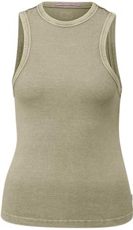 QS Débardeur en maille côtelée pour femme, 7282, XS