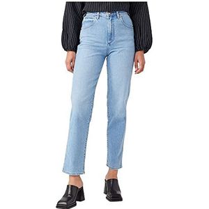 Wrangler Mom Straight Jeans voor dames, Rhea