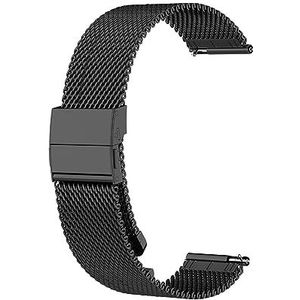 Armband compatibel met Withings ScanWatch 2 38 mm, roestvrijstalen metalen mesh reservearmband voor ScanWatch 2 38 mm smartwatch, Metaal