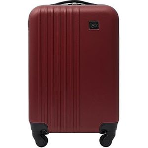 Travelers Club Cosmo kofferset 2-delig 50,8 cm of 2-delig, 50,8 cm Rabarbott Rood, 20 Inch Carry-On, Cosmo 50,8 cm
