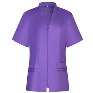 MISEMIYA - Sanitaire-hemd voor dames, uniform Homeleia 712, Lila.