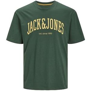JACK&JONES JUNIOR Jjejosh T-shirt Ss Crew Neck Noos Jnr Polo jongens, Donkergroen