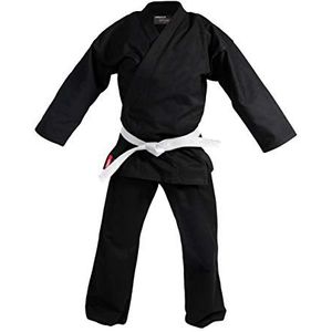 DEPICE Kage Karate Jumpsuit voor volwassenen, uniseks, zwart, 160 cm