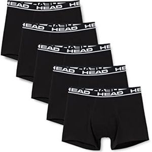 HEAD Set van 5 basic boxershorts voor heren, zwart.
