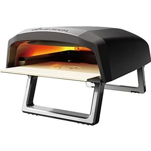 MasterPro NAPOLI | Pizza oven | Draagbare gasoven voor snel koken tot 500 °C | Klaar in 60 seconden | incl. draagtas en stenen plaat