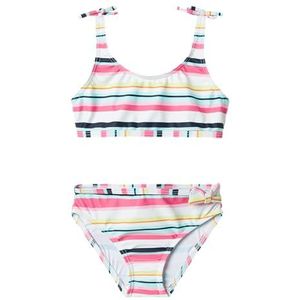 NAME IT Maillot de bain Nmfzanne pour fille, Cloud Dancer, 86-92