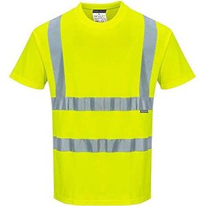 Portwest Cotton Comfort S170YERS T-shirt met korte mouwen, maat S, geel