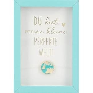 Depesche 11625-022 - fotolijst met complimenten - kleine decoratieve lijst met schattige spreuk ca. 8,4 x 5,8 x 1,9 cm - ideaal als geschenk of kleine attentie