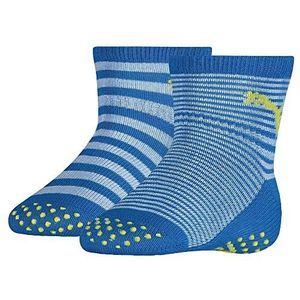 PUMA Abs Sock Klassieke sokken, uniseks, baby, Blauw Groen Combo