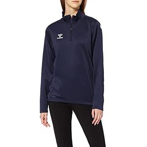 hummel Hmlcore Xk 1/2 Zip Sweatjack voor dames, Marinier