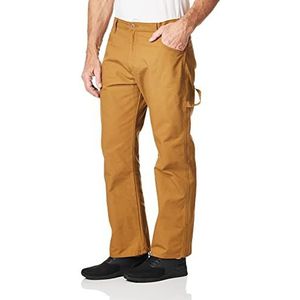 Dickies - De DU250 heren relaxed straight fit lichtgewicht eend carpenter jeans, brown duck