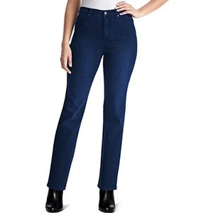 Gloria Vanderbilt Petite Amanda Classic Tapered Jeans voor dames, Scottsdale Wash