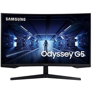 Samsung Odyssey G5 - G55T - 27 inch gebogen 144 Hz WQHD (2560 x 1440) - VA-paneel, 1 ms, AMD Freesync Premium, HDR10, kromming 1000R