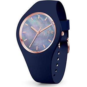 Ice-Watch - ICE pearl Twilight - Blauw dameshorloge met siliconen band - 016940, Blauw, Klein (34 mm)